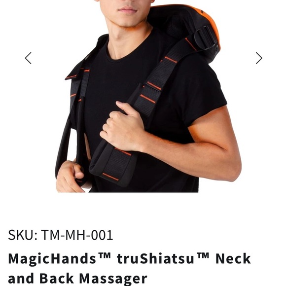 NIB TruMedic Magic Hands neck & back massager - Picture 4 of 13